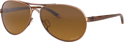 Oakley womens Oo4079 Feedback Aviator Sunglasses