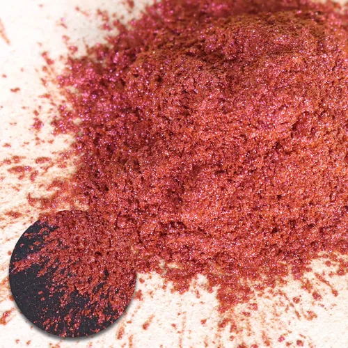 Miniatura 2 de Ceya Polvo de Mica Camaleón, 50g/1.8oz Polvo de Uñas Cromado para Fiestas Lujosas, Pigmento de Efecto Perlas que Cambia de Color de Grado Cosmético