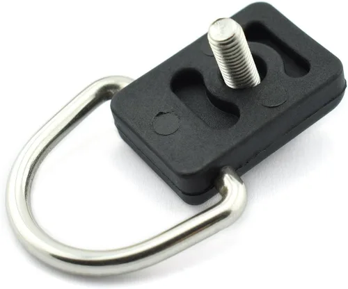 Miniatura 5 de HJ Garden Anillo D para kayak con kit de tornillos, canoa, barco, pesca, aparejo, vela, camping, accesorios de hardware de seguridad, kit de amarre