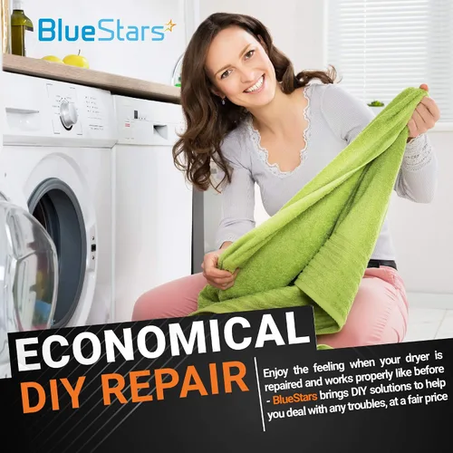 Miniatura 7 de BlueStars 279973 MEDB835DW4 - Kit de fusibles de corte térmico para secadora Whirlpool y Kenmore GEW9250PW1 GEW9250PW0 WED5100HW1 WED8300SW2