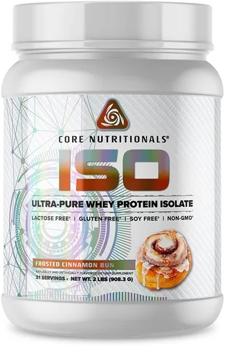 Miniatura 7 de Core Nutritionals Proteína de suero aislado ultrapura (capuchino, 2 libras)