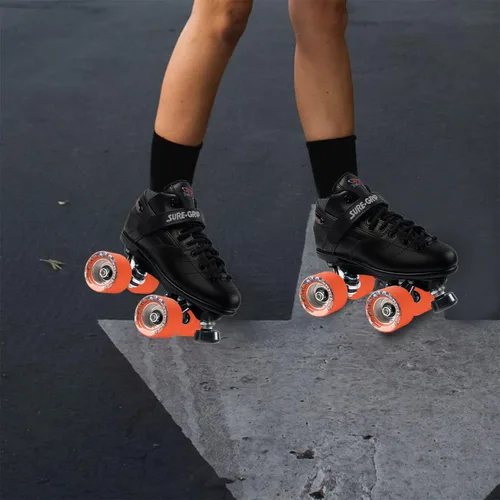 Miniatura 9 de Sure-Grip Cannibal - Ruedas para interiores, fabricadas con uretano Voodoo-Thane, cubo de aluminio para mayor velocidad y control, diámetro de 2.441