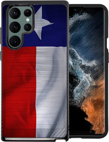 Miniatura 13 de Cases on Deck CasesOnDeck - Funda ajustable compatible con [Samsung Galaxy S22 Ultra S22 Ultra] [Armadura cepillada] Funda de agarre híbrida