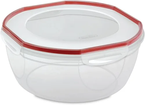 Miniatura 2 de Sterilite Recipiente ultra sellado de 4.7 cuartos de galón, recipiente grande hermético para almacenamiento de alimentos, tapa de cierre, apto