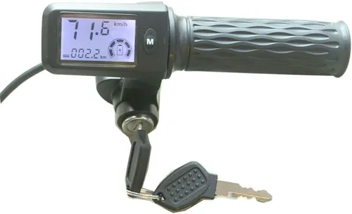 Miniatura 2 de Acelerador eléctrico Scooter E-Bike Control de velocidad Acelerador de acelerador puede acelerar kilometraje Display 36V 48V 60V 72V Universal