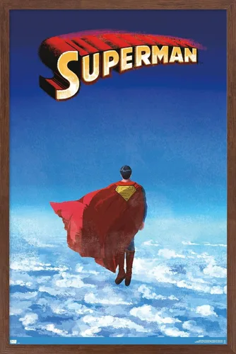 Miniatura 8 de DC Comics Superman - Póster de pared de Skyline Clouds, 34 pulgadas de largo x 22.4 pulgadas de ancho, paquete de póster y clip prémium Paquete