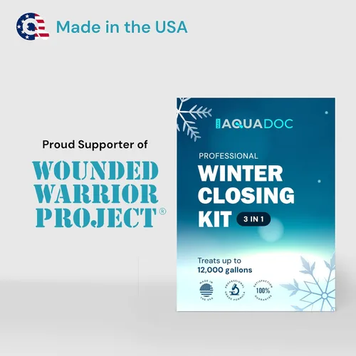 Miniatura 8 de AquaDoc - Kit de preparación para el invierno para piscinas, trata hasta 12,000 galones, kit de cierre de invierno de 3 partes para piscinas