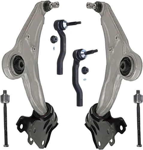 Miniatura 63 de Detroit Axle - Kit de extremo delantero para Chrysler 300 Dodge Charger Challenger 2011-2023, 2 brazos de control inferiores traseros 2 varillas