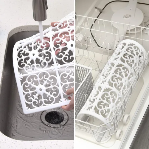 Miniatura 5 de GASARÉ, Salvamanteles de silicona extra grande, grueso, para platos calientes, ollas y sartenes, resistente al calor para encimera, almohadilla