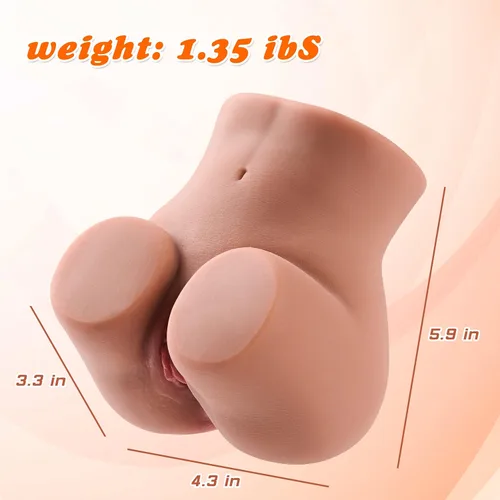 Miniatura 2 de Mini masturbador masculino de bolsillo con vagina realista en 3D, muñeca sexual anal para adultos, juguete sexual para hombres, torso masculino