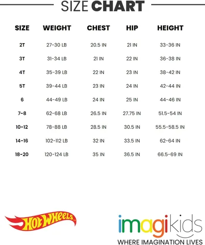Miniatura 7 de Hot Wheels Paquete de 3 camisetas gráficas para niños pequeños y grandes