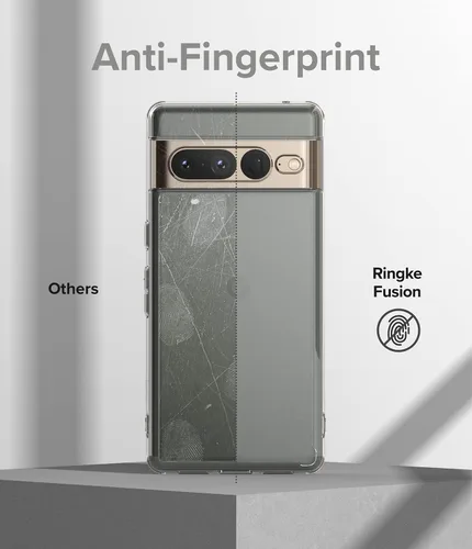 Miniatura 4 de Ringke Fusion Funda para Google Pixel 7 Pro [Resistente al Aceite y Suciedad] Tecnología Anti-Huellas Dactilares Previene Manchas Oleosas Funda