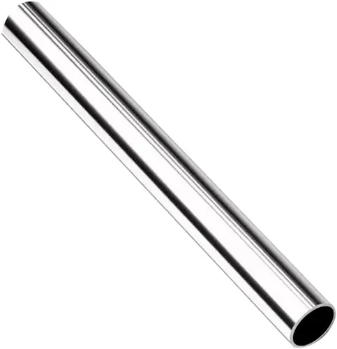 1 tubo de acero inoxidable OD 304 de 1-1/2 pulgadas, 16 pulgadas de largo, tubo de metal redondo grueso de acero inoxidable 304, tubo recto de metal