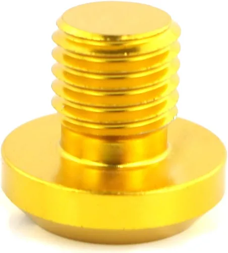 Miniatura 3 de Xitomer 4 tapones para agujeros de espejo M10x1.25, aptos para CB500F/CB1000R/Cross Runner, DL1000 V-Strom/DR-Z400Sand etc., aluminio CNC (dorado)