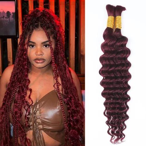Miniatura 14 de RESACA 1 paquete de 14 pulgadas, 1 paquete de 14 pulgadas, cabello humano virgen brasileño rizado 10A para trenzar, sin trama, 10A, para trenzas #27