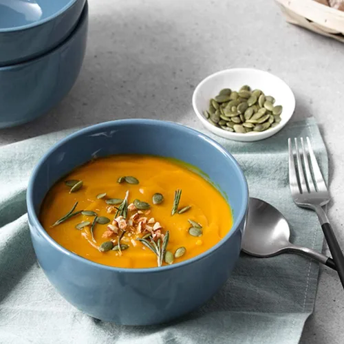 Miniatura 3 de DOWAN Tazones de sopa y cuencos de cereales de 5.8 pulgadas de profundidad, juego de 4 cuencos grandes de 30 onzas para cocina, cuencos de cerámica