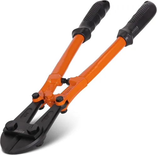 KSEIBI 141575 Cortadores de pernos pequeños de 14 pulgadas, cortador de pernos de alambre de cromo vanadio resistente con mango ergonómico de agarre