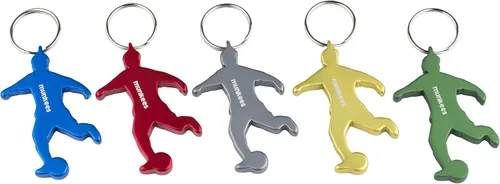 Miniatura 3 de Munkees - Llaveros para atletas, mini llaveros para deportes atléticos, pequeños jugadores de baloncesto y fútbol, esquiadores, corredores