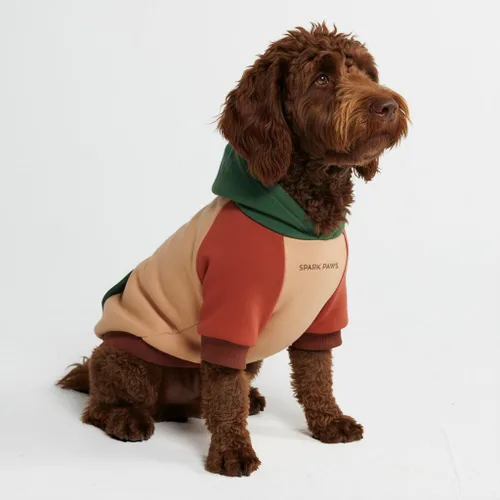 Miniatura 68 de Spark Paws Sudadera con capucha para perro, suéter de primera calidad para perros pequeños, medianos y grandes Trajes cálidos para bulldogs