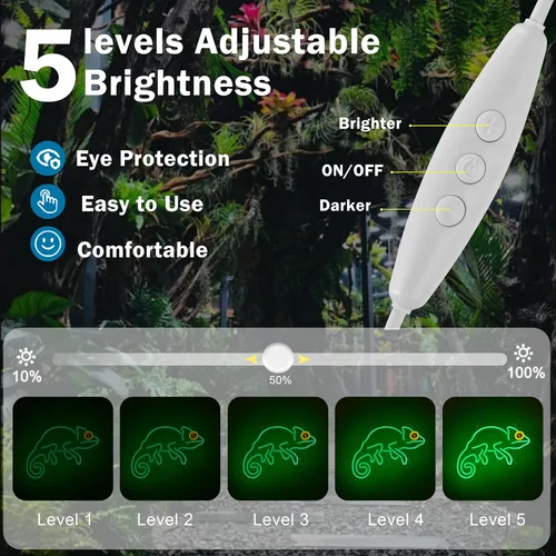Miniatura 3 de Letrero de neón de lagarto camaleón para decoración de pared con luces de neón LED de lagarto regulables Verde+Amarillo+Rojo