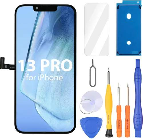 Miniatura 9 de Ayake Reemplazo de pantalla para iPhone 13 Pro Max, pantalla LCD FHD de 6.7 pulgadas y pantalla digitalizadora táctil, tono real programable, restos