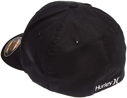 Miniatura 3 de Hurley One & Only - Sombrero para hombre, Negro (Blue Fury)