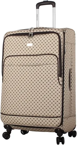 Miniatura 40 de Steve Madden Equipaje de diseñador, Chalet Gris Claro, Juego de maleta giratoria ligera expandible de 3 piezas - Juego de viaje