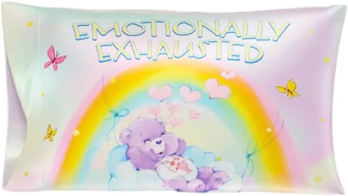 Miniatura 29 de Franco Collectibles Funda de almohada estándar de satén sedoso de belleza, 20 x 30 pulgadas, cabello y piel, festividades, lampara de pierna de Una