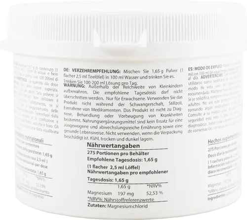 Miniatura 7 de 1 libra de cloruro de magnesio hexahidrato Ingredientes de grado farmacéutico Polvo de cristal Pure Ph. EUR., BP, USP, 100% Heiltropfen®