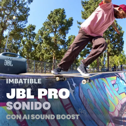 Miniatura 2 de JBL Boombox 4 - Altavoz portátil impermeable más potente con sonido profesional masivo, hasta 34 horas de tiempo de reproducción y conexión