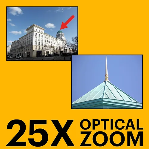 Miniatura 3 de Cámara digital KODAK PIXPRO AZ255-BK 16 MP Zoom óptico de 25x Lente gran angular de 24 mm Estabilización óptica de imagen Video Full HD 1080P de 3