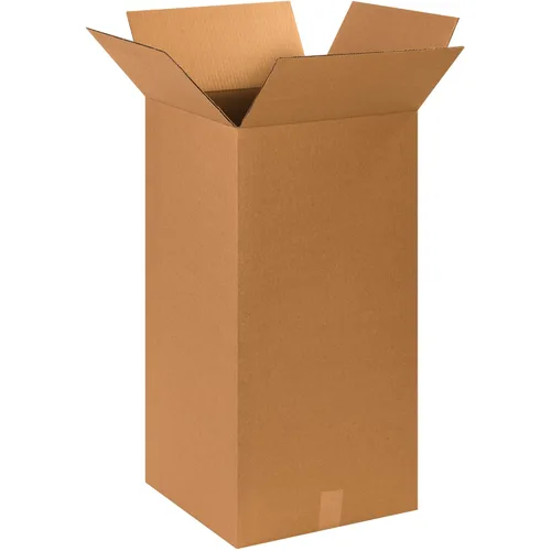 Miniatura 8 de BOX USA Cajas de envío medianas de 10 pulgadas de largo x 10 pulgadas de ancho x 18 pulgadas de alto, paquete de 25 cajas de cartón para envío