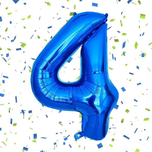Miniatura 49 de Globos de números de 40 pulgadas del 0 al 9 dorados grandes del número 0, globos digitales para suministros de decoración de celebración de fiesta