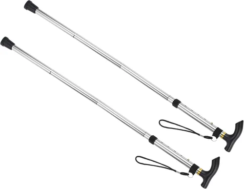 Miniatura 7 de M METERXITY Trekking Poles - Collapsible Hiking Walking Sticks, Telescopic & Folding, Apply to Women Walking Backpacking