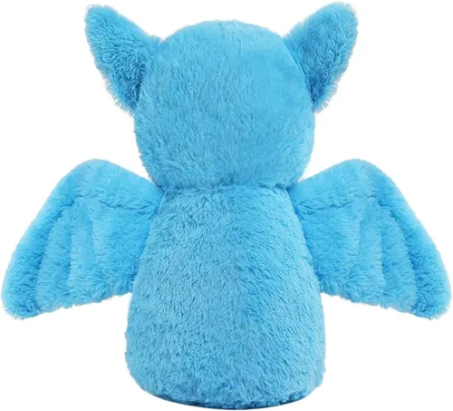 Miniatura 5 de AngelGift Peluche de murciélago de peluche de 11 pulgadas para Halloween, muñeco de peluche para dormir, juguetes para cumpleaños, Navidad, regalos