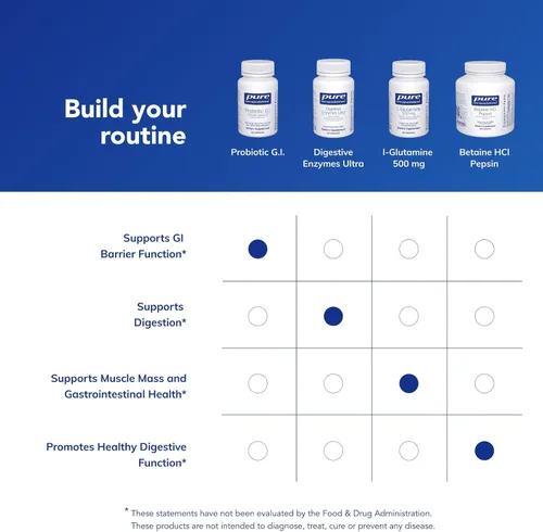 Miniatura 6 de Pure Encapsulations Probiotic G.I. - Probiótico estable en estante para la salud intestinal y apoyo gastrointestinal - con Lactobacillus