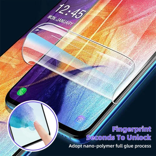 Miniatura 4 de Paquete de 3 protectores de pantalla compatibles con Samsung Galaxy S21 FE 5G de 6.4 pulgadas, película de hidrogel de TPU suave transparente HD