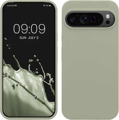 Miniatura 344 de kwmobile Funda Compatible con Google Pixel 6 Pro - Funda de Teléfono de Silicona TPU con Acabado Suave - Azul Caribe