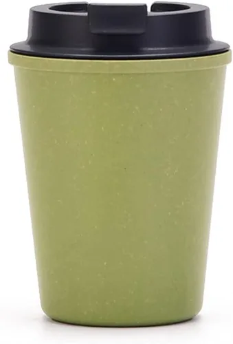 Miniatura 58 de Taza de café sellada con paja de trigo, taza de plástico portátil creativa, taza de alimentos de alto valor que acompaña a beber 16.9 fl oz/17 oz