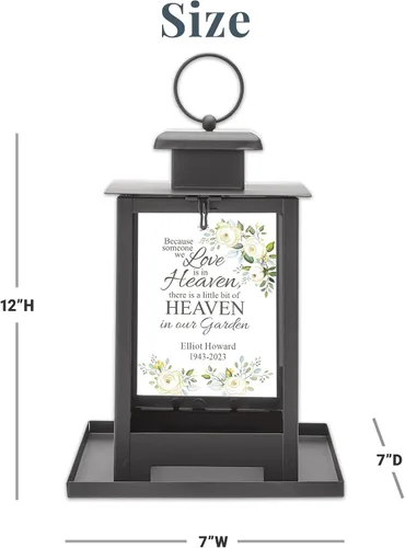 Miniatura 6 de Let's Make Memories Comedero personalizado para pájaros, simpatía por la pérdida de un ser querido, madre, padre, conmemorativo, condolencias