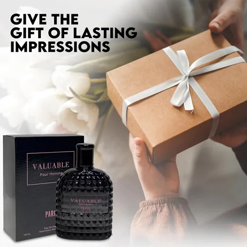Miniatura 4 de AFLUXE Valuable Paris Sensual Woody Cologne para Hombre Perfume de Aroma Aromático de Larga Duración, Fragancia Natural en Spray - Gran Regalo