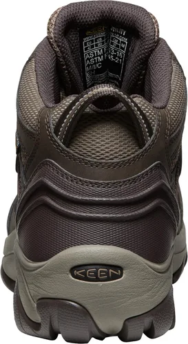 Miniatura 3 de Botas de trabajo impermeables con puntera de acero de altura media Lansing Mid para hombre, de KEEN Utility Mantillo/Shitake