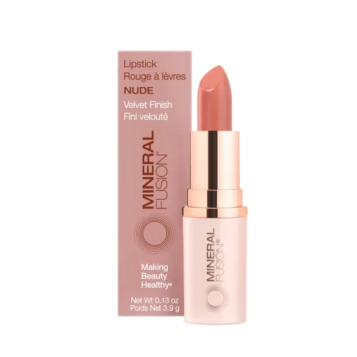 Miniatura 20 de Mineral Fusion Lápiz labial de larga duración, color de labios vívido y sin manchas con aceite de aguacate, manteca de semilla de cacao, libre
