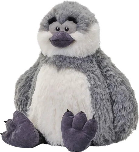 Wild Republic Snuggleluvs, pingüino, animal de peluche con peso, 15 pulgadas, regalo para niños, juguete de peluche, botellas de agua recicladas