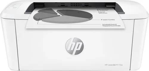 Impresora inalámbrica en blanco y negro HP LaserJet M110w, impresión, velocidades rápidas, configuración fácil, impresión móvil, ideal para equipos