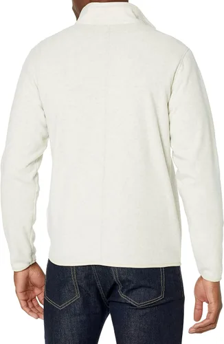 Miniatura 2 de Tienda Essentials - Chaqueta de vellón con cremallera completa para hombre (disponible en tallas grandes y altas)