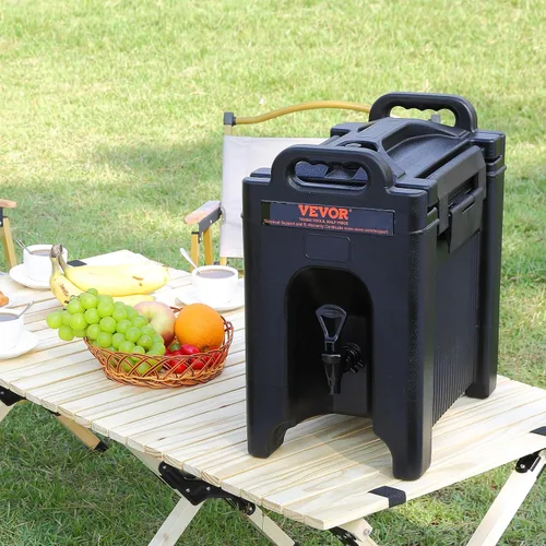 Miniatura 8 de VEVOR Dispensador de Bebidas Aislado, 2.5 Galones, Servidor de Bebidas Calientes y Frías de LDPE Grado Alimenticio, Dispensador Enfriador de Bebidas
