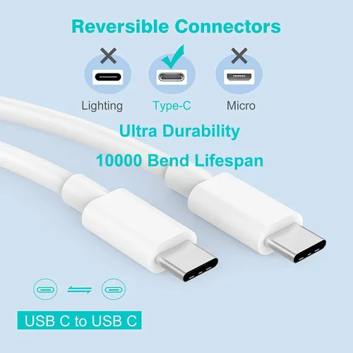 Miniatura 3 de Cargador rápido para iPad, cargador de iPad Pro de 20 W con cable de carga de 10 pies para iPhone 17/17 Pro/17 Air/16, iPad A16/10th, iPad Air 13/11