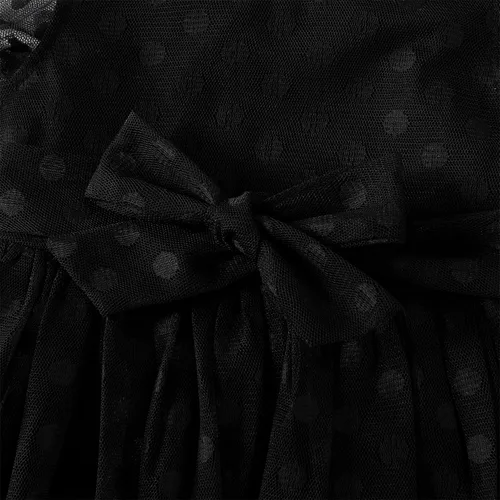 Miniatura 4 de PATPAT Baby Girl Princess Dresses Ruffle Sleeve Tutu Dress Butterfly Tulle Dress Flower Girl Party Birthday Dresses