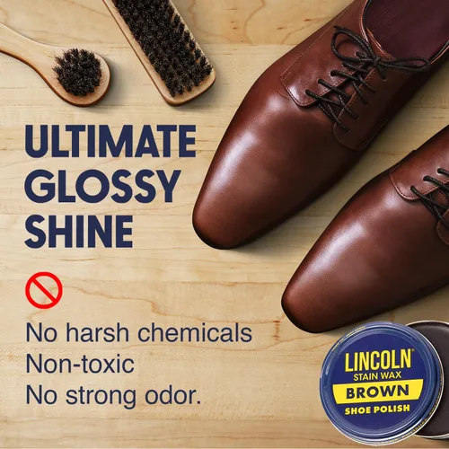 Miniatura 6 de Lincoln Cera para pulir zapatos - 2-1/8 oz Fabricado en Estados Unidos desde 1925